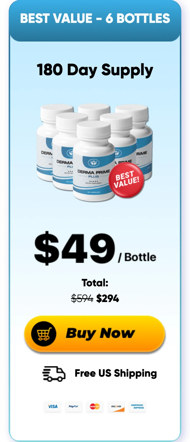 Derma Prime Plus 6 bottles
