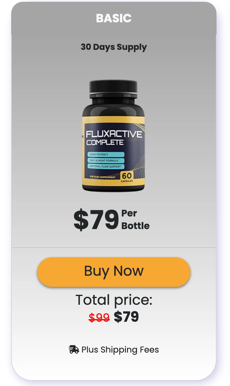 Fluxactive Complete 2 bottles