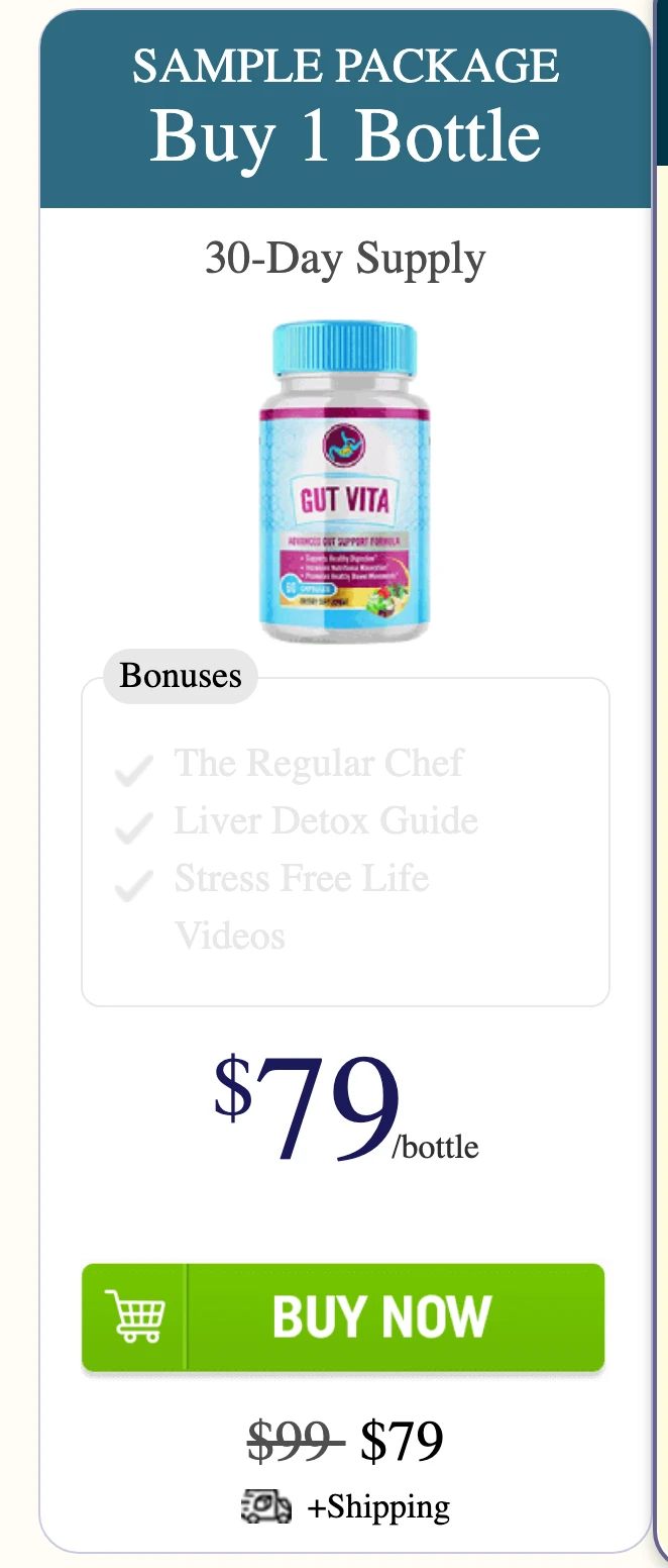 Gut Vita 2 bottles